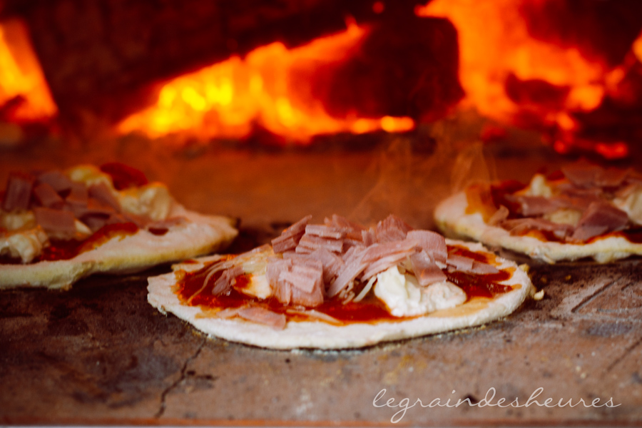 Pizzas au feu de bois, les premières